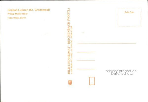 Lubmin Ostseebad Philipp Müller Heim Seebad – Bild 2