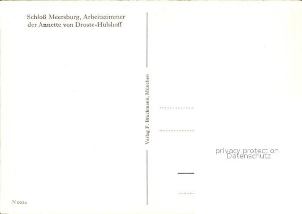 Meersburg Bodensee Arbeitszimmer Annette von Droste Hülsho – Bild 2