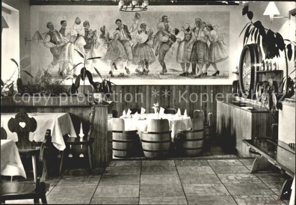 Plzen Pilsen Repräsentations Bierstube Urquell Wandg