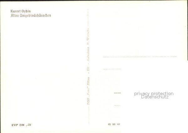 Oybin Altes Umgebindehäuschen – Bild 2
