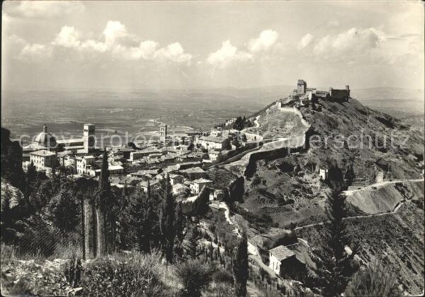 Assisi Umbria Panorama Rocca Minore