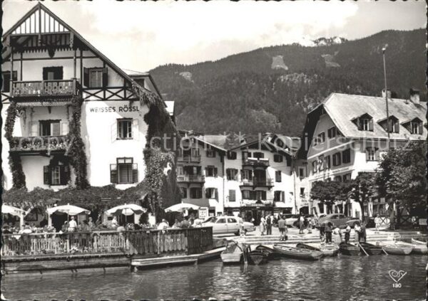 St Wolfgang Wolfgangsee Hotel Weisses Rössl und Marktplatz Wolf