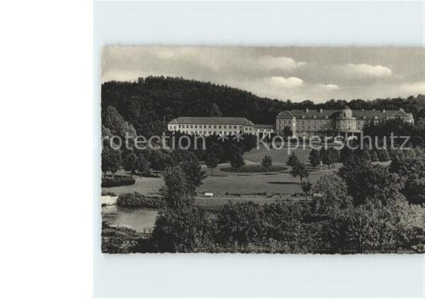 Bad Hermannsborn Kurhaus mit Badehaus