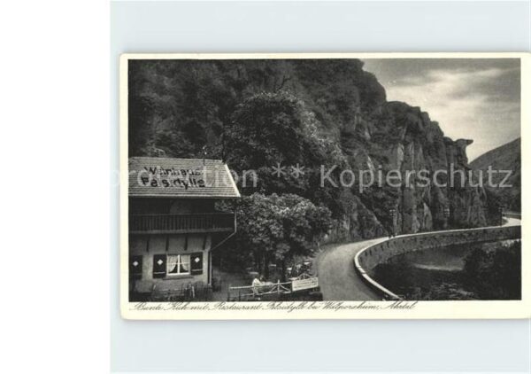 Walporzheim Weinhaus Felsidylle Bunte Kuh Felsforma