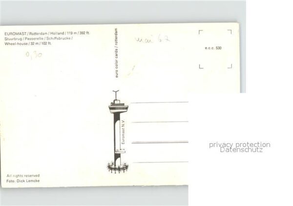 Rotterdam Euromast Fliegeraufnahme – Bild 2