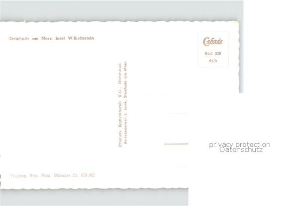 Steinhude Insel Wilhelmstein Fliegeraufnahme – Bild 2