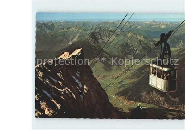 Ehrwald Tirol Tiroler Zugspitzbahn Seilbahn Alpenpano