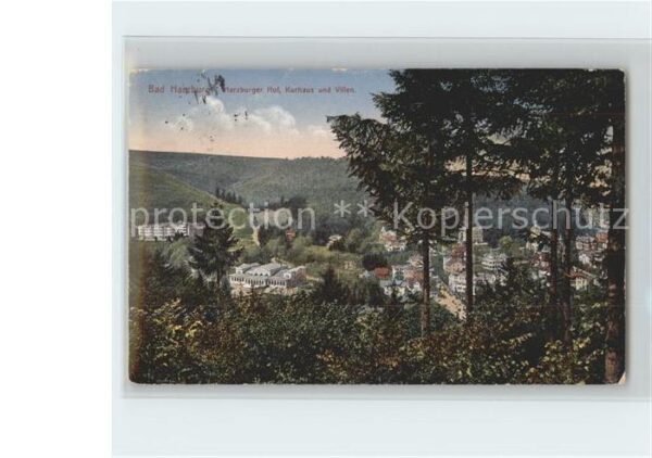 Bad Harzburg Harzburger Hof Kurhaus und Villen