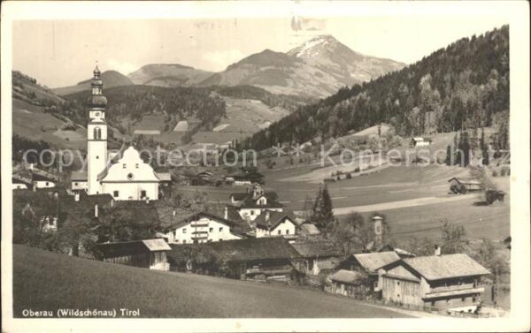 Oberau Tirol Ortsansicht