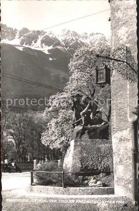 Innsbruck Denkmal Tiroler Freiheitskämpfer