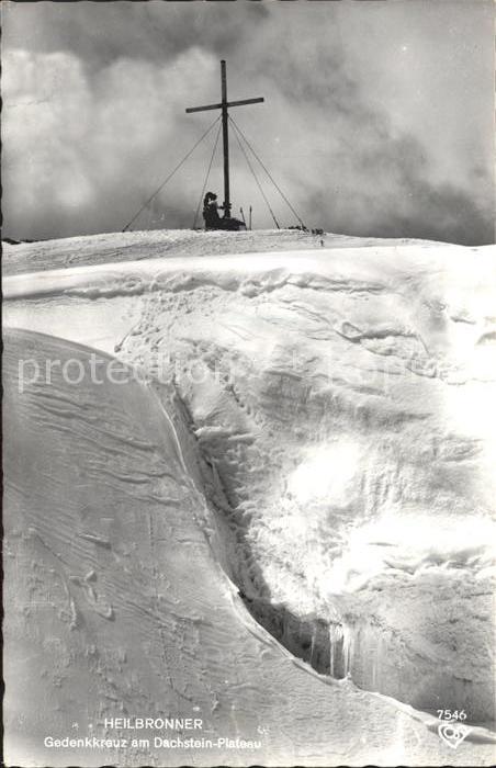 Dachstein Gebirge Heilbronner Gedenkkreuz