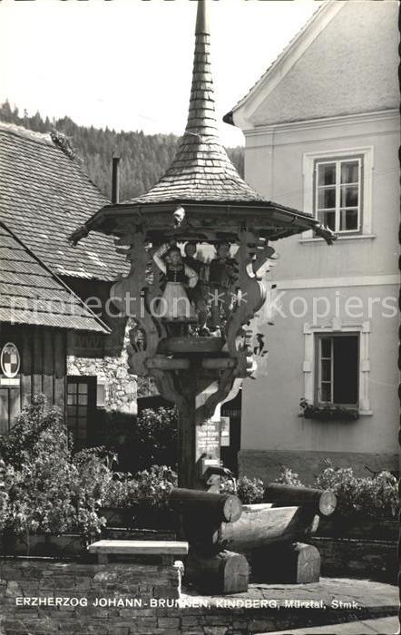 Kindberg Erzherzog Johann Brunnen