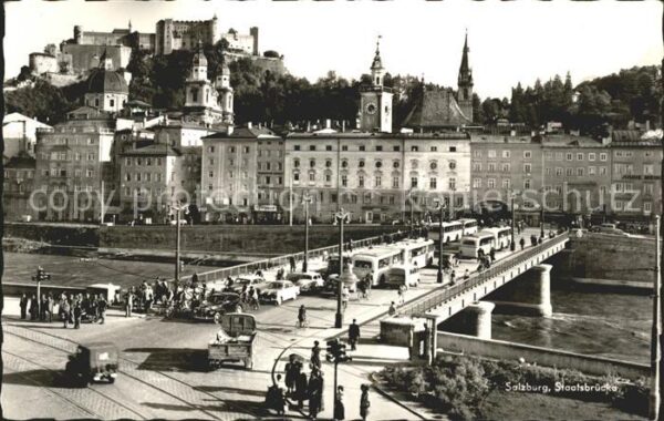 Salzburg Oesterreich Staatsbrücke

r