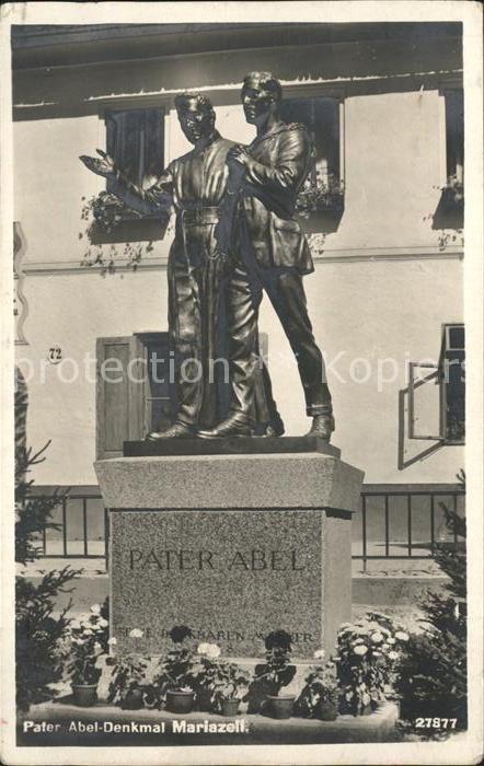 Mariazell Steiermark Pater Abel Denkmal
