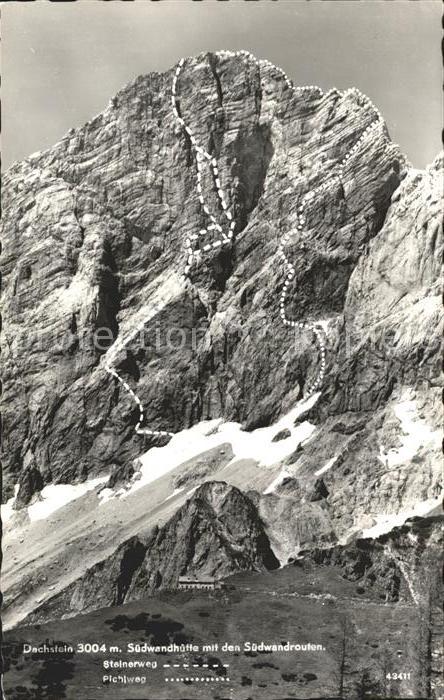 Suedwandhuette Dachstein Südwandrouten