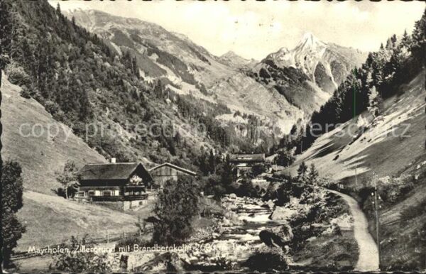 Mayrhofen Zillertal Zellergrund Brandbergkolm
