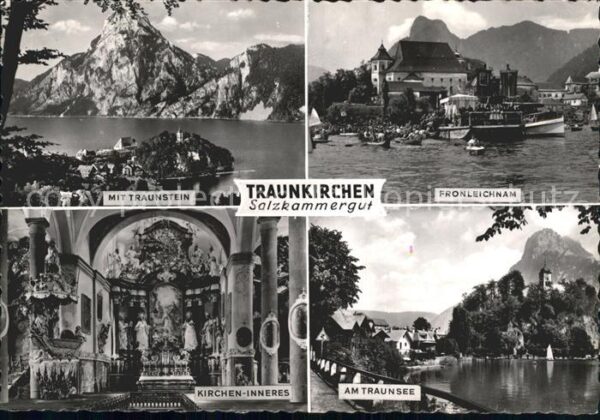 Traunkirchen Fronleichnam Traunsee Kirchen Inneres T