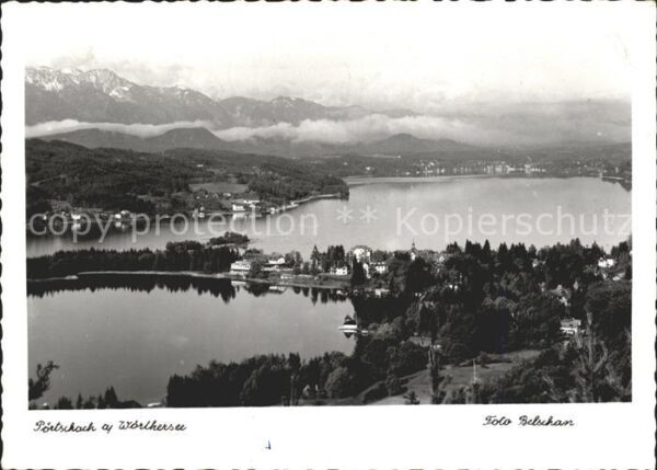 Poertschach Woerthersee Ortsansicht