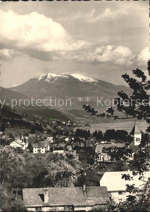 Seeboden Millstaettersee Ortsansicht
