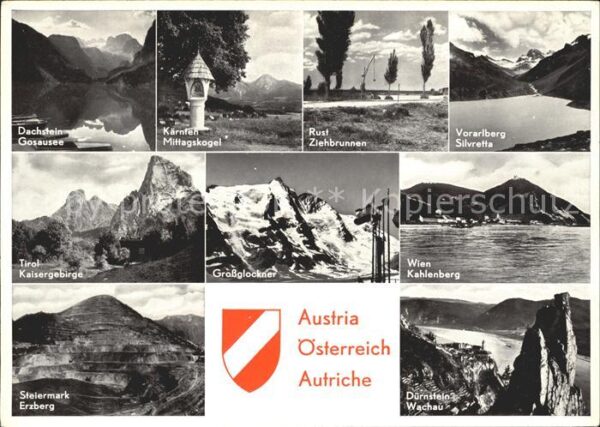 Grossglockner Silvretta Wien Kahlenberg Dürnstein Wac