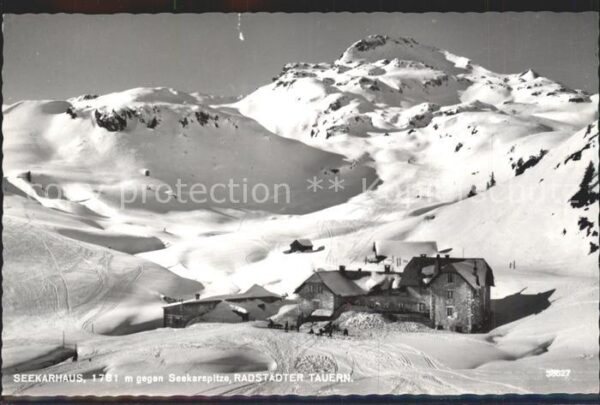 Radstaedter Tauern Seekarhaus Seekarspitze