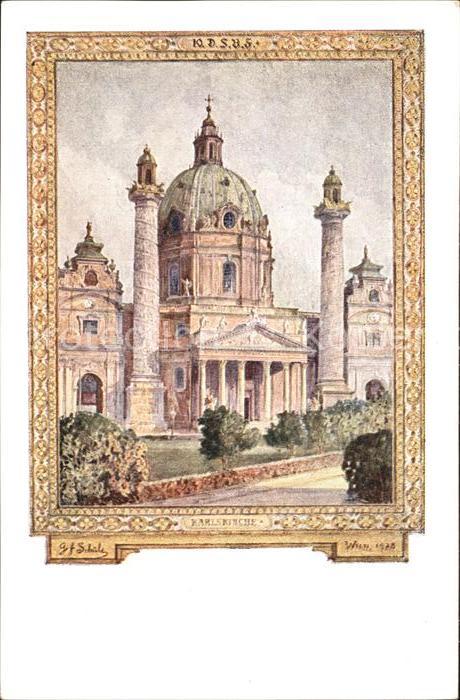Wien Künstlerkarte 10 Deutschen Sängerbundes