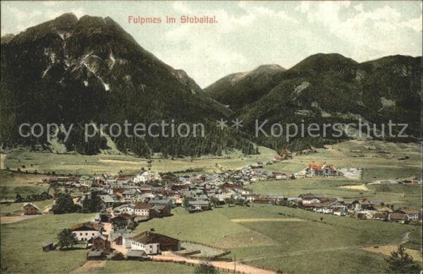 Fulpmes Tirol Ortsansicht
