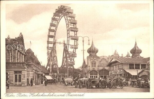 Wien Prater Hochschaubahn Riesenrad