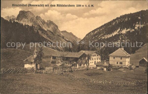 Hirschbuehel-Mooswacht Mühlsturzhorn