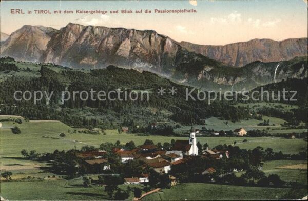 Erl Tirol Kaisergebirge Passionsspielhalle