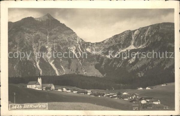 Berwang Tirol Ortsansicht