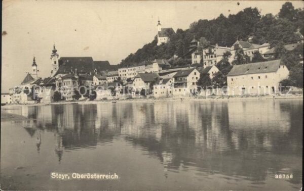 Steyr Enns Oberoesterreich Teilansicht