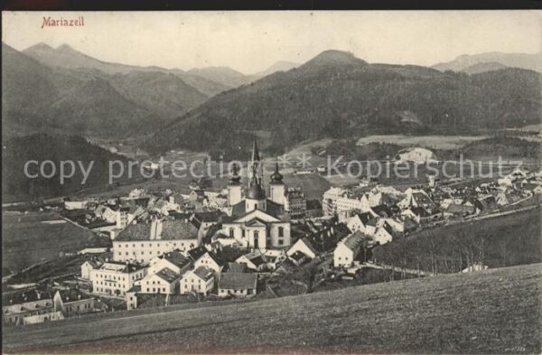 Mariazell Steiermark Ortsansicht