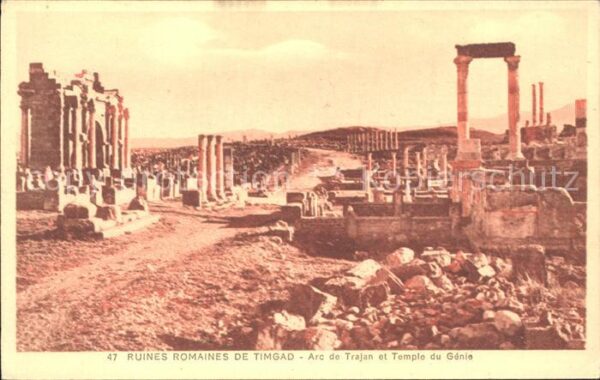 Timgad Ruines Romaines