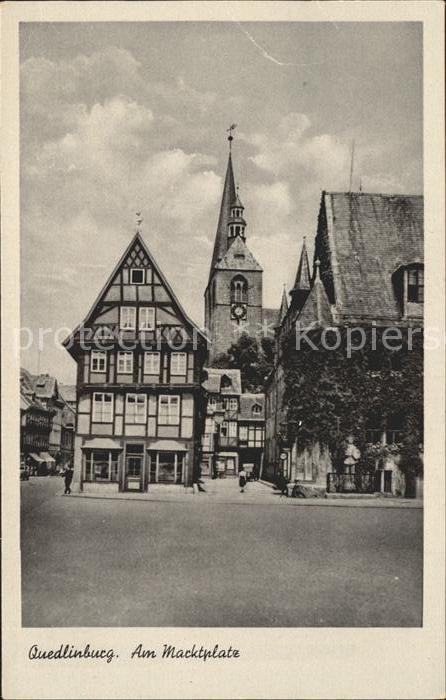 Quedlinburg Marktplatz