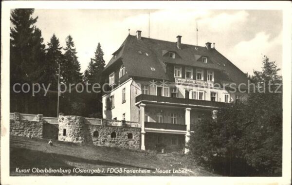 Oberbaerenburg Baerenburg FDGB Ferienheim Neues Leben
