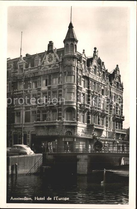 Amsterdam Niederlande Hotel de L_Europe