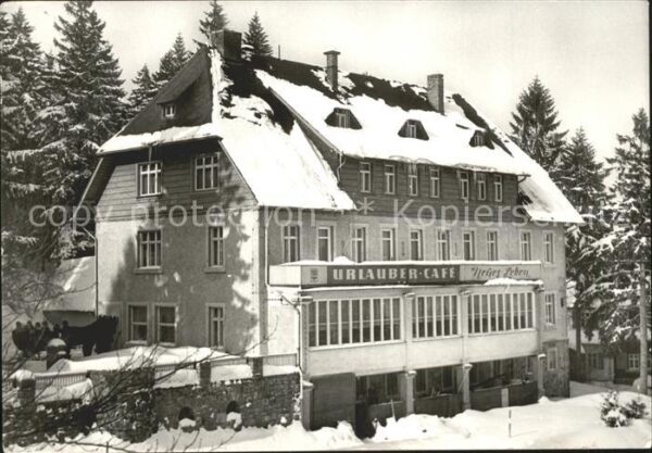 Baerenburg Sachsen FDGB-Cafe Neues Leben
