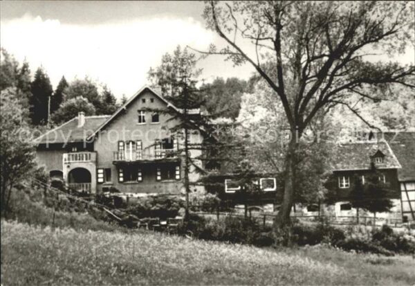 Eisenberg Thueringen Waldgasthaus Walkmühle