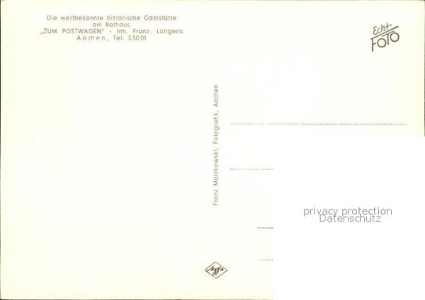 Aachen Zum Postwagen Restaurant – Bild 2