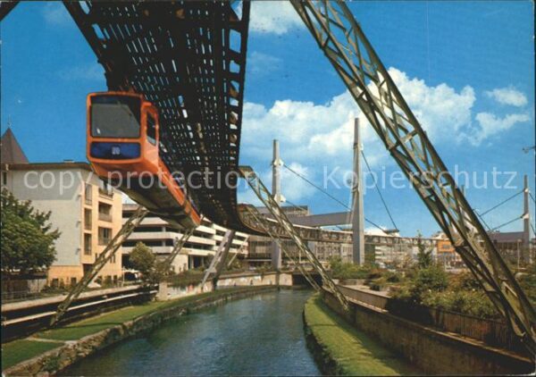 Wuppertal Barmen Alter Markt Schwebebahn