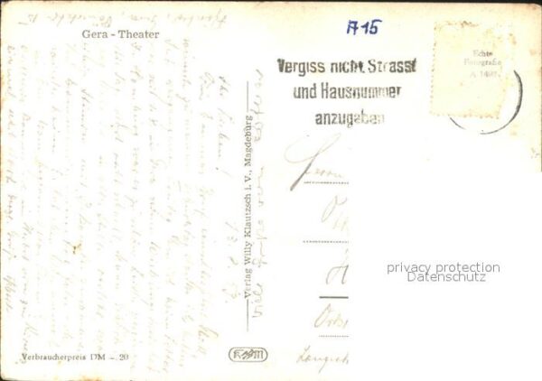Gera Theater – Bild 2