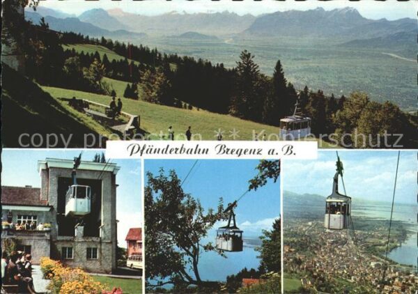 Bregenz Vorarlberg Pfänderbahn