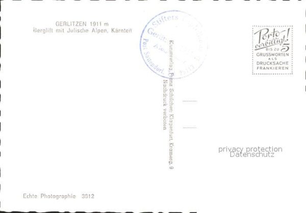 Gerlitzen Sessellift Julische Alpen – Bild 2