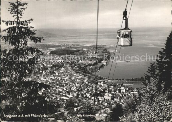 Bregenz Vorarlberg Pfänderbahn