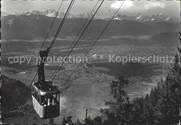 Villach Kaernten Kanzelbahn Julische Alpen