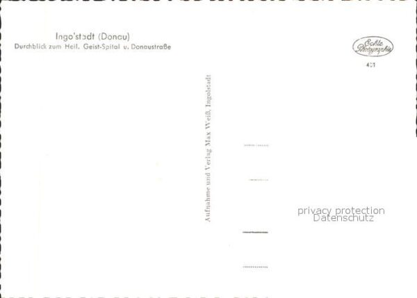 Ingolstadt Donau Heiligen Geist Spital Donaustrasse – Bild 2