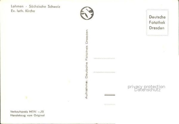 Lohmen Sachsen Kirche – Bild 2