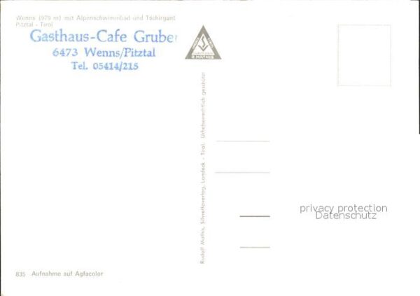 Wenns Pitztal Tirol Gasthaus Cafe Gruberg – Bild 2