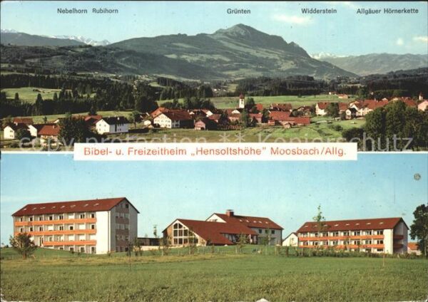Moosbach Sulzberg Bibel- Freizeitheim Hensoltshöhe